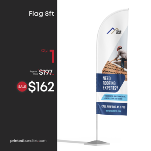 feather flags for roofing business